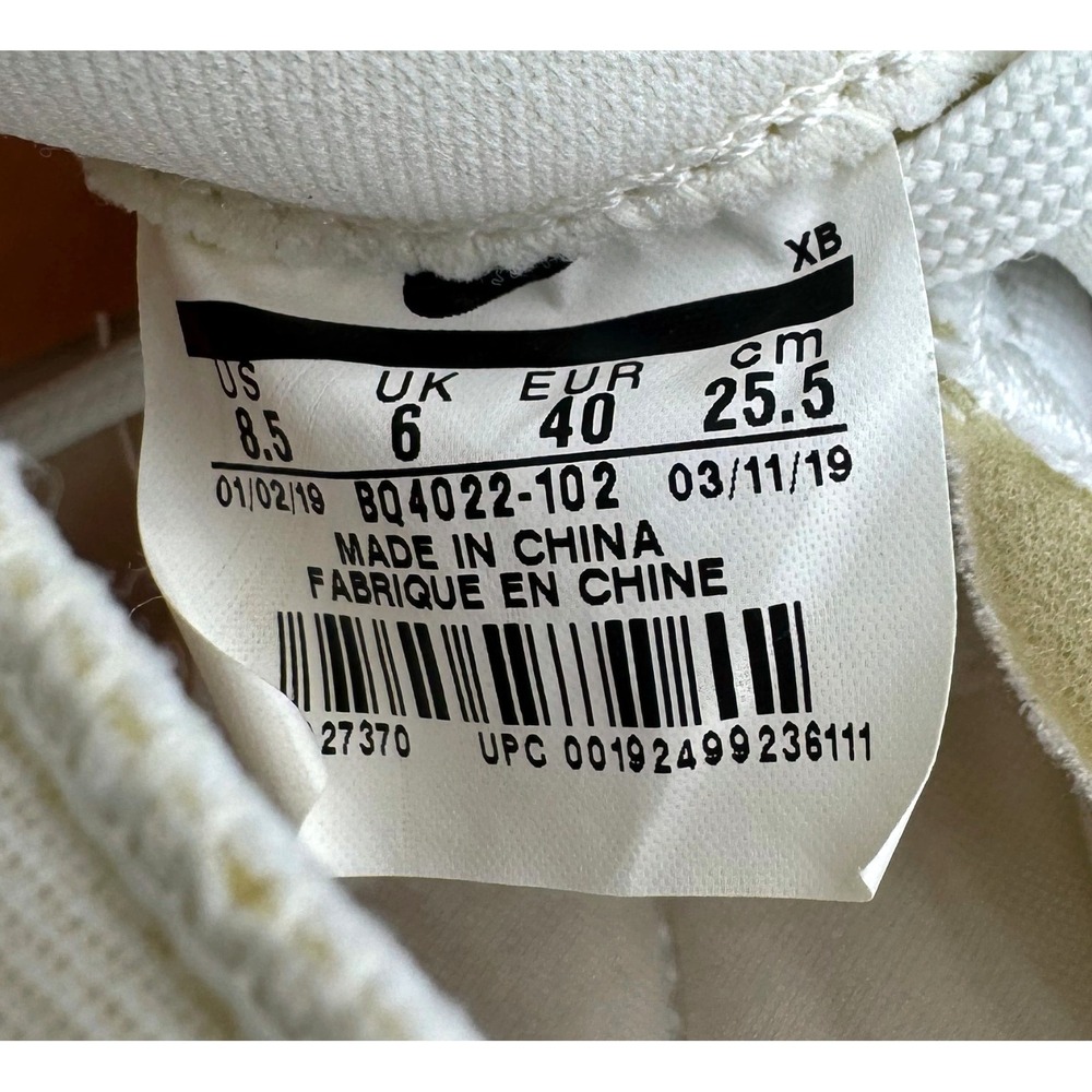 Nike Blazer Mid Rebel Summit White 2019 Womens Size 8.5 BQ4022-102 - Picture 8 of 8
